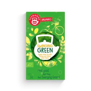 Chá Orgânico Swinging Green Teekanne 20 Sachês