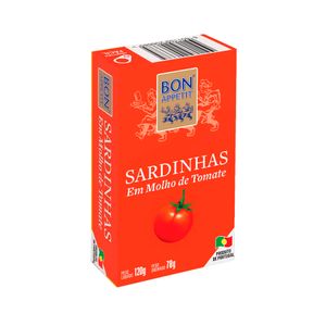 Sardinhas em Molho de Tomate Bon Appetit 120g