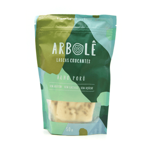 Lascas Crocantes de Alho Poró Arbolê 50g