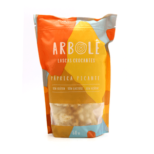 Lascas Crocantes de Páprica Picante Arbolê 50g