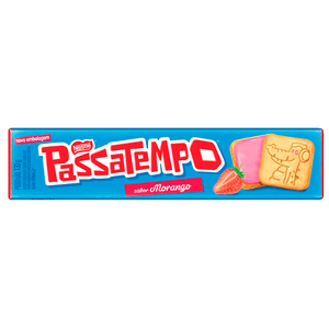 Biscoito Passatempo Sabor Morango Nestlé 130g