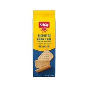 Biscoito Água e Sal Sem Glúten Schar 115g