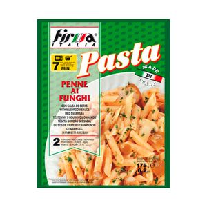 Macarrão Penne com Molho de Cogumelos Firma Itália 175g