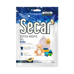 Desumidificador Gel Kids Secar 50g