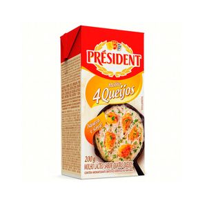 Molho de 4 Queijos Président 200g