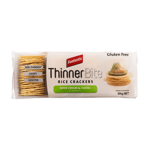 Biscoito de Arroz Sabor Cebolinha Fantastic 100g