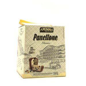 Panettone Clássico Sem Glúten Aminna 240g