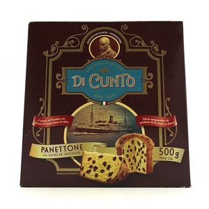 Panettone com Gotas de Chocolate Di Cunto 500g