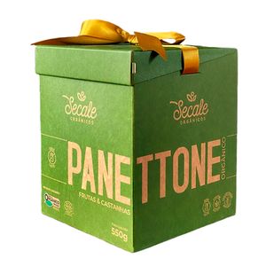 Panettone Orgânico Frutas & Castanhas Secale 550g