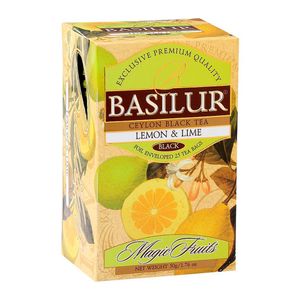 Chá Preto com Limão Magic Fruits Basilur 50g