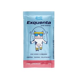 Pré Treino Exquenta Sabor Pink Lemonade +Mu 20g