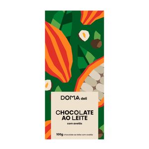 Chocolate ao Leite com Avelãs Doma Deli 100g