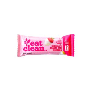 Barra de Proteína Chocolate Branco com Morango Eat Clean 45g