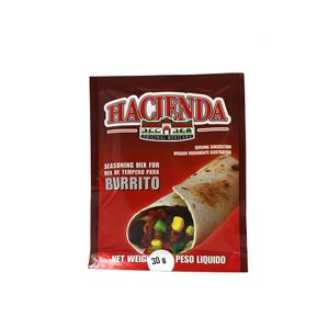 Tempero em Pó Para Burrito Hacienda 30g
