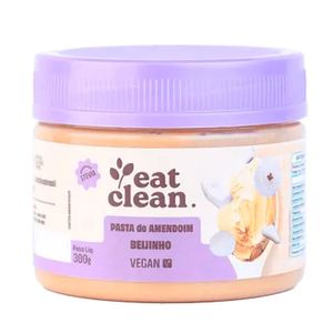 Pasta de Amendoim Sabor Beijinho Sem Glúten Eat Clean 300g