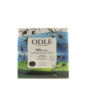 Chocolate com Azeite Extra Virgem Suave 45% Cacau Odle 100g