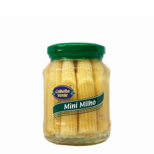 Mini Milho em Conserva Colheita Verde 340g