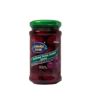 Azeitona Preta Azapa Inteira Colheita Verde 240g