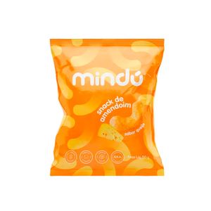 Snack de Amendoim Sabor Queijo Mindú 50g