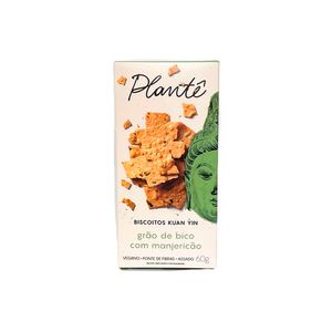 Biscoito Kuan Yin Grão de Bico Com Manjericão Plantê 60g