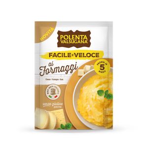 Polenta Facile e Veloce com Queijo Valsugana 80g