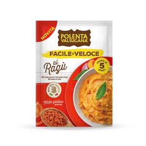 Polenta Facile e Veloce com Ragu Valsugana 80g