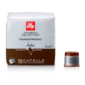 Café Cápsula Iperespresso Arabica Selection India Illy 18 Unidades