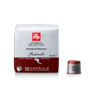 Café Cápsula Iperespresso Arabica Selection Guatemala Illy 18 Unidades