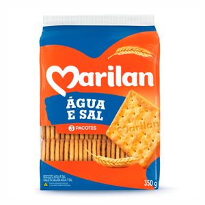 Biscoito Cream Cracker Água e Sal Marilan 350g