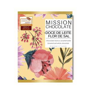 Chocolate com Doce de Leite e Flor de Sal Mission Chocolate 60g