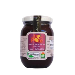 Doce de Batata Roxa Orgânica Do Pé Ao Pote 300g