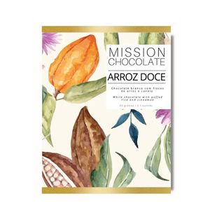 Chocolate Branco Arroz Doce Mission Chocolate 60g