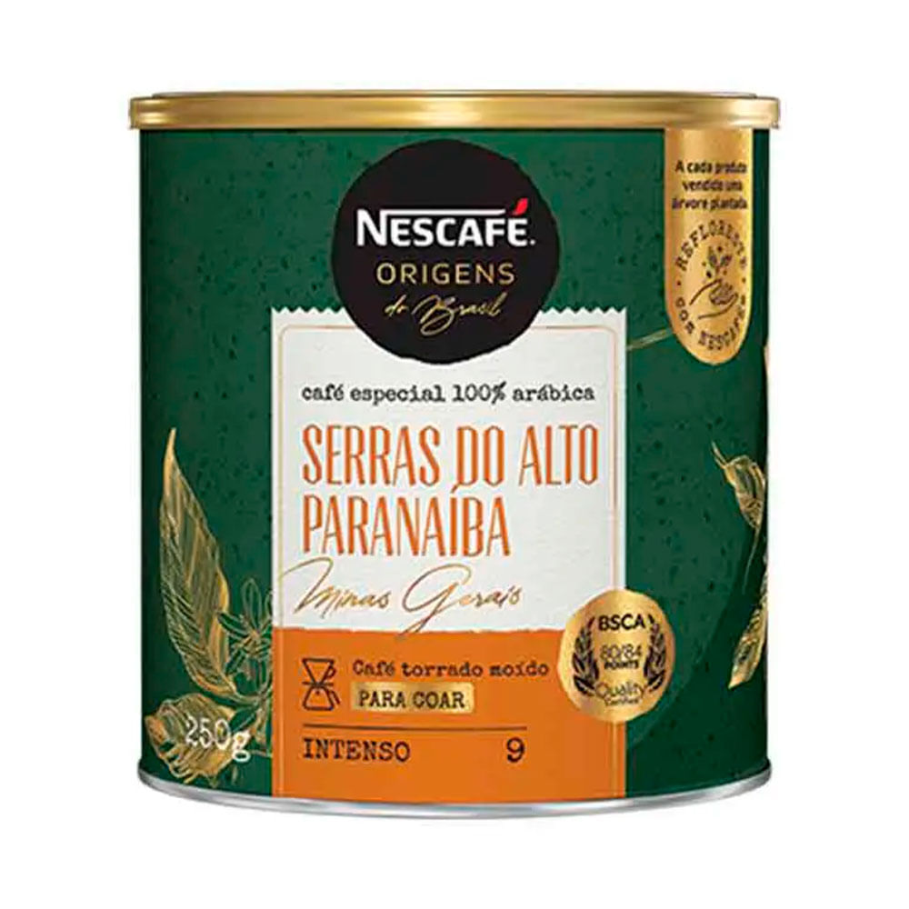 Café Nescafé Serras Do Alto Paranaíba Lata 250g - Casa Santa Luzia
