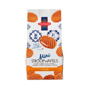 Mini Wafers Recheados com Caramelo Daelmans 200g
