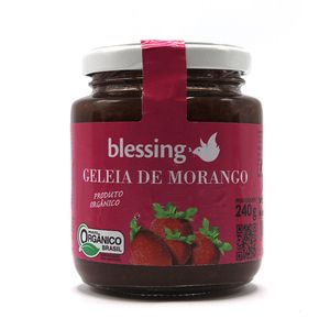 Geleia de Morango Orgânica Blessing 240g