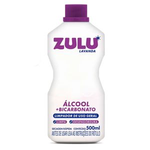 Álcool com Bicarbonato Lavanda Zulu 1L