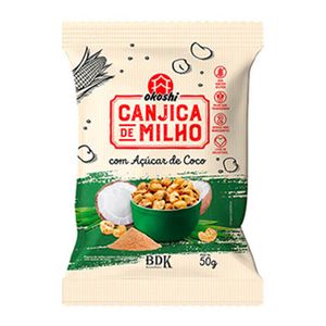 Canjica de Milho Com Açúcar de Coco Okoshi 50g