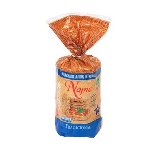 Bolacha de Arroz Integral Tradicional Name 120g