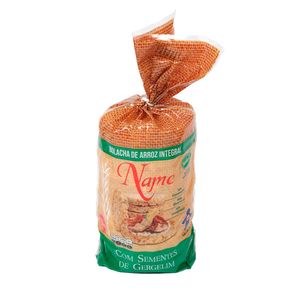 Bolacha de Arroz Integral Com Sementes de Gergelim Name 120g