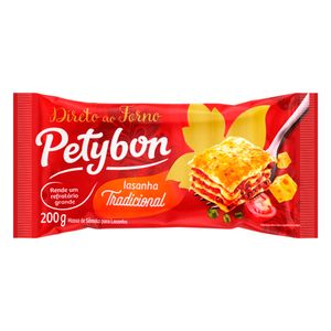 Massa de Lasanha Tradicional Petybon 200g