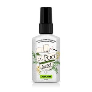 Odorizador Bloqueador de Odores Sanitários de Alecrim Lepoo 60ml