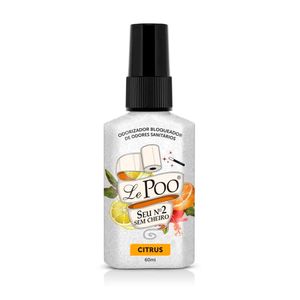Odorizador Bloqueador de Odores Sanitários Citrus LePoo 60ml