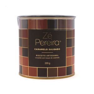 Biscoito Artesanal Sabor Caramelo Salgado Zé Pereira 230g