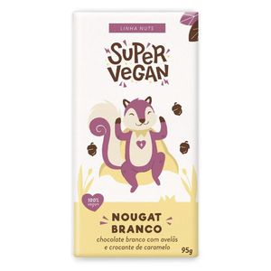 Chocolate Nougat Branco Super Vegan 95g