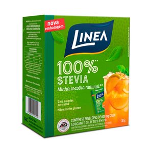 Adoçante Dietético Stevia Linea 50 Sachês