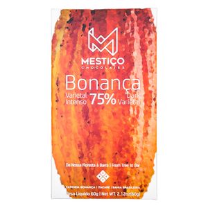 Chocolate Bonança 75% Cacau Mestiço 60g