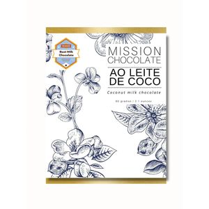 Chocolate Ao Leite de Coco Mission Chocolate 60g