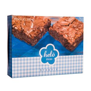 Brownie de Chocolate Com Nozes Helô Doces 500g