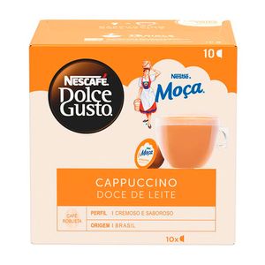 Nescafe em Cápsulas Dolce Gusto Cappuccino Doce de Leite 170g