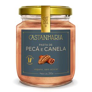 Pasta de Pecã e Canela Castanharia 210g